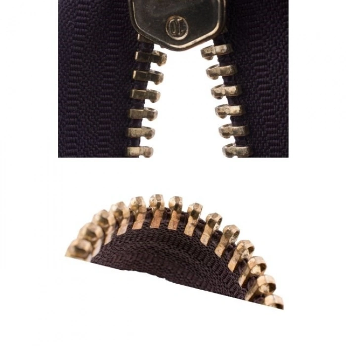 Demir Dişli Çanta Fermuarı En 3 Cm Petrol Mavisi