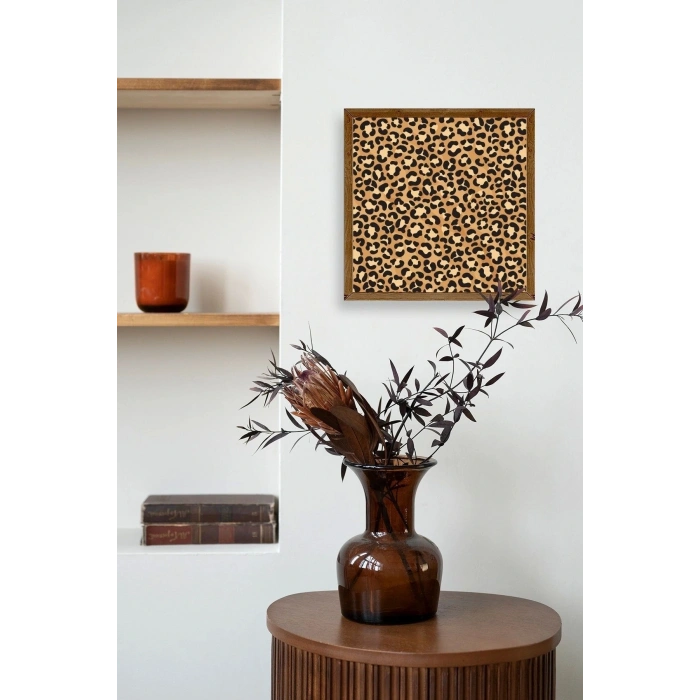 Desen Ahşap Çerçeveli Tablo 23 x 23