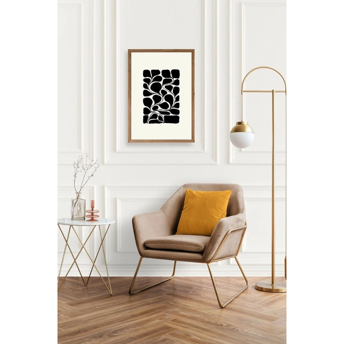 Desen Ahşap Çerçeveli Tablo 23 x 30