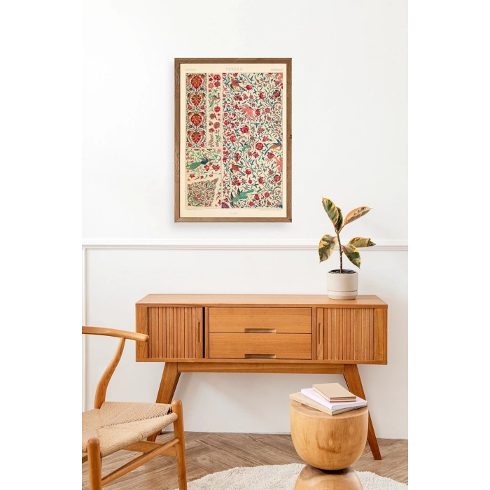 Desen Ahşap Çerçeveli Tablo 23 x 30