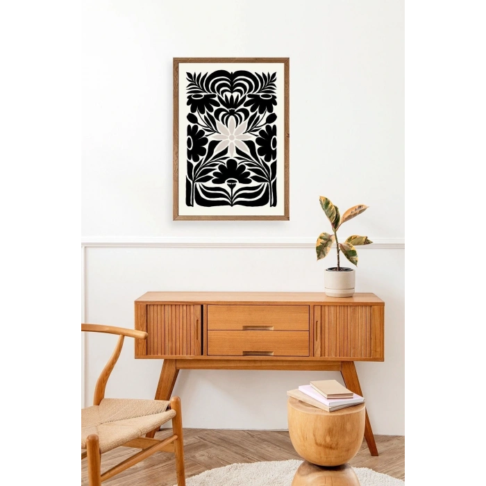 Desen Ahşap Çerçeveli Tablo 23 x 30
