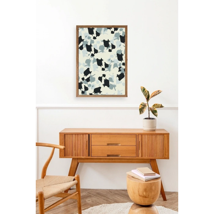 Desen Ahşap Çerçeveli Tablo 23 x 30