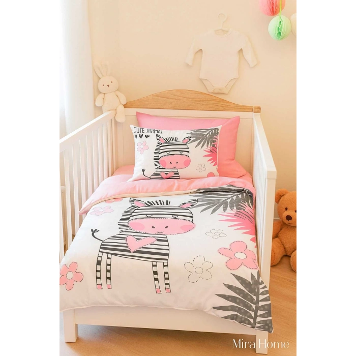 Цифровая печать 3D детского белья в стиле зебры для новорожденных из хлопка