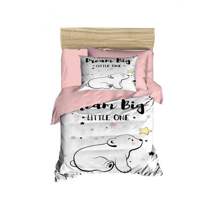 Цифровой распечатанный 3D Набор детского постельного белья из хлопка Dream Big