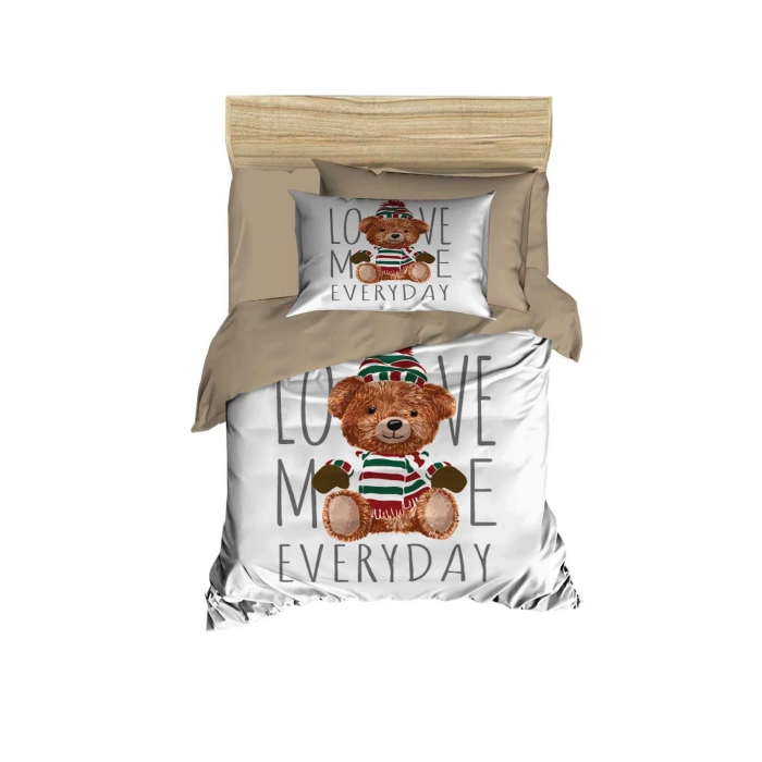 Digital Printed 3D Cotton Newborn Baby Bedding Set Love Me Everyday