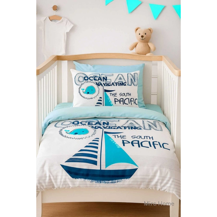 Цифровая печать 3D Детский комплект постельного белья из хлопка South Pasific