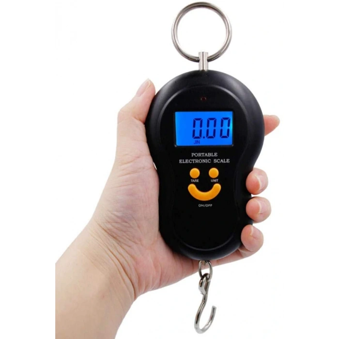 Digital Electronic LED Screen Hand Scale Pocket Weighing Scale (5365)