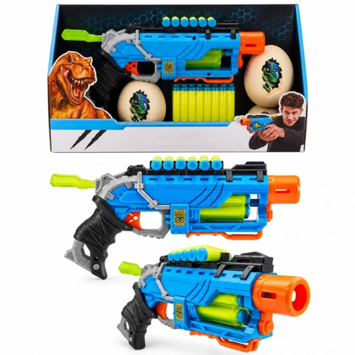 Dino Attack S1 Sünger Atan 16 Mermi Seti