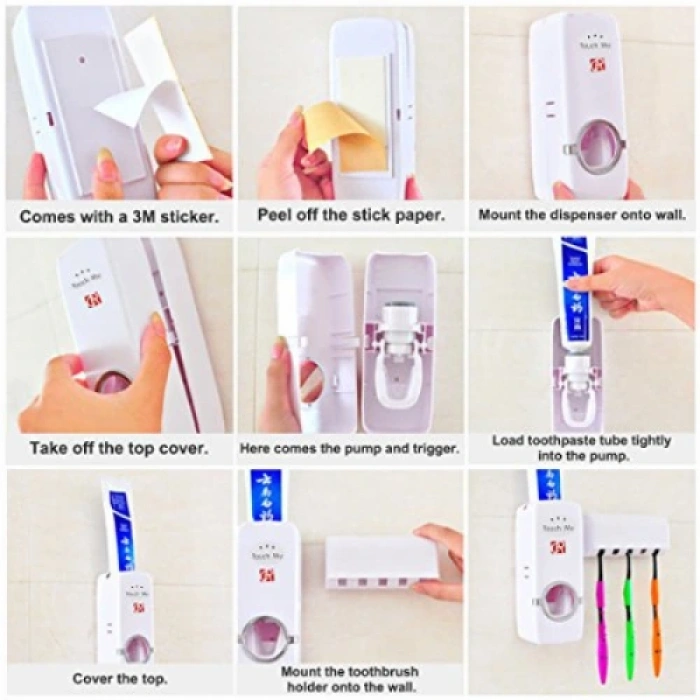 Toothpaste Squeezer Holder