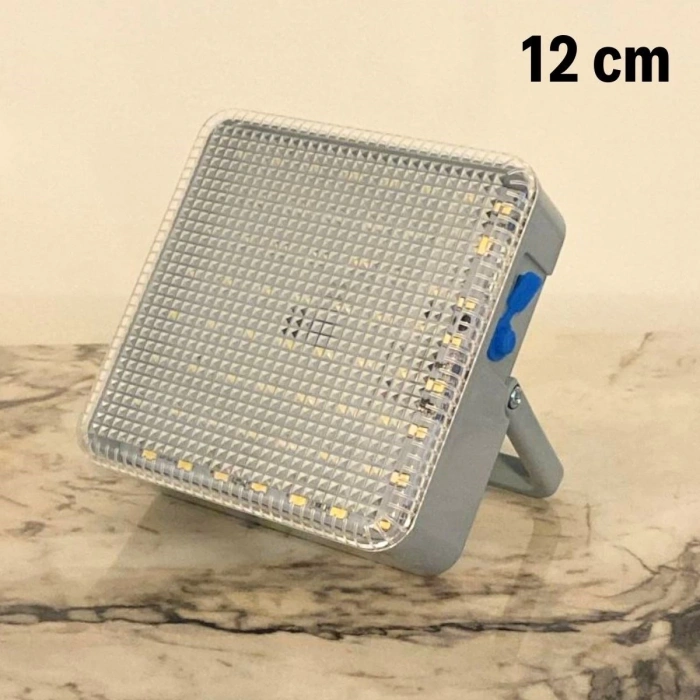 Dış Mekan ve Kamp İçin USB İle Şarj Olan 4 Farklı Işık Modlu Güçlü  Projektör Lamba 200W 3600 Mah (5365)