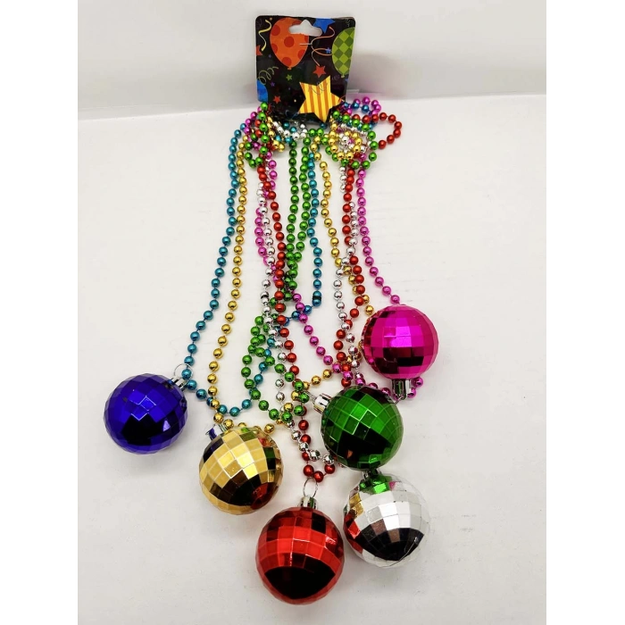 Набор колье с дискокулями 6 шт.