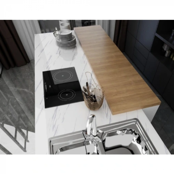 Natural Marble Patterned Adhesive Countertop Foil 5M