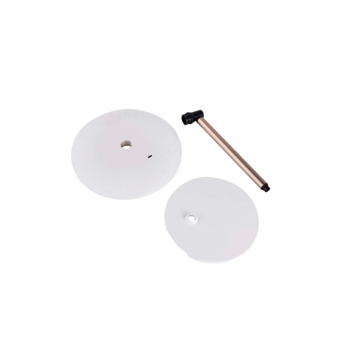 Dokunmatik led ışıklı yuvarlak 180° ayarlanabilir 3 farklı renk LED MASA AYNASI