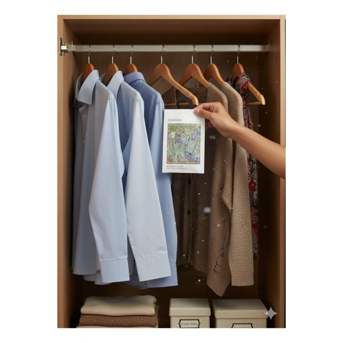 Dolap ve Çekmece Kokusu –3 ADET Askılı Koku Poşeti, Çoklu Aroma Seçenekli, Uzun Ömürlü Koku