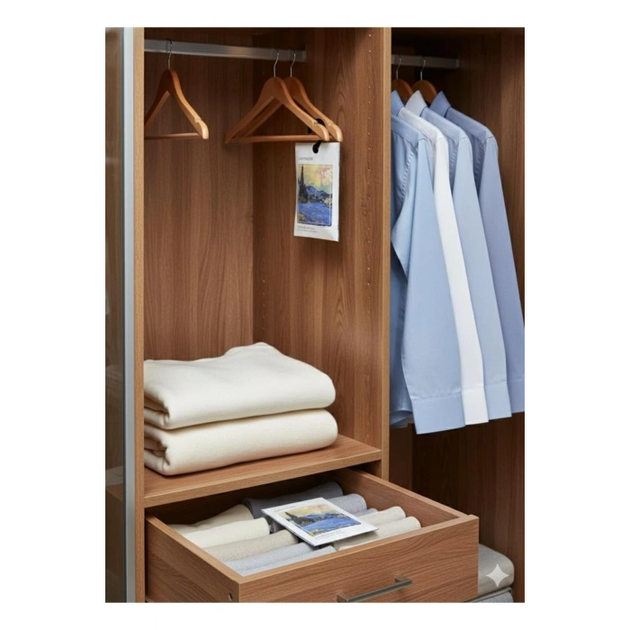 Dolap ve Çekmece Kokusu –3 ADET Askılı Koku Poşeti, Çoklu Aroma Seçenekli, Uzun Ömürlü Koku