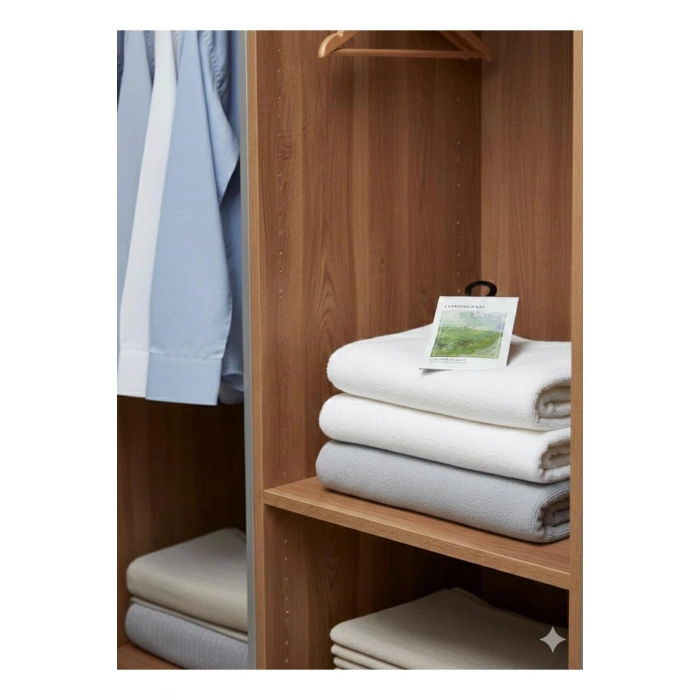 Dolap ve Çekmece Kokusu –3 ADET Askılı Koku Poşeti, Çoklu Aroma Seçenekli, Uzun Ömürlü Koku