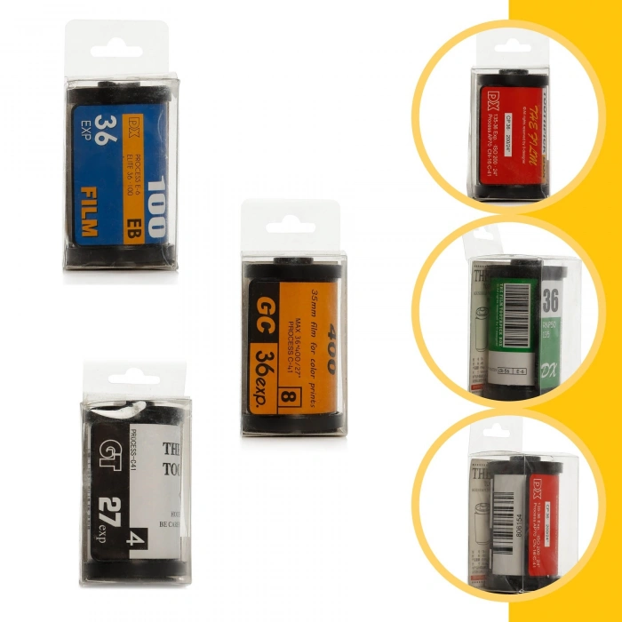 Rectangular Photo Film Shaped Toothpick Holder Toothpick Storage Box