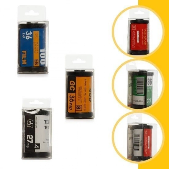 Rectangular Photo Film Shaped Toothpick Holder Toothpick Storage Box