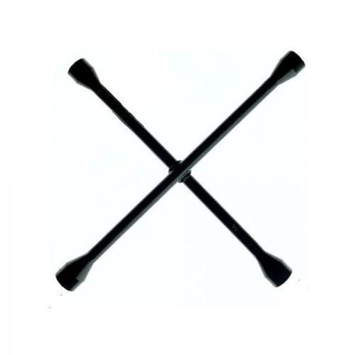 Dörtlü Bijon Anahtarı Krom Çelik Tam Profesyonel Lokmalı Bijon Tüm Araçlar İçindir (5365)