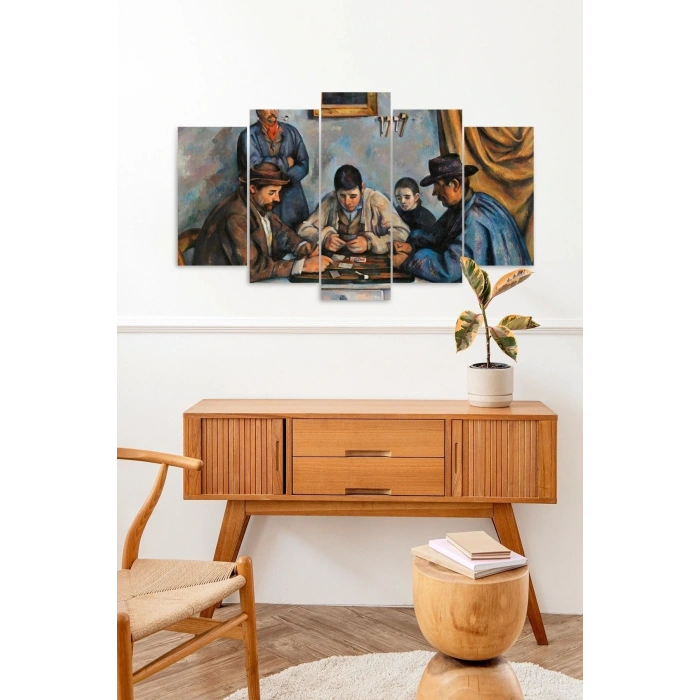 Dostoyevski Kumarbaz Masa 5 Parçalı Mdf Tablo 60 x 100