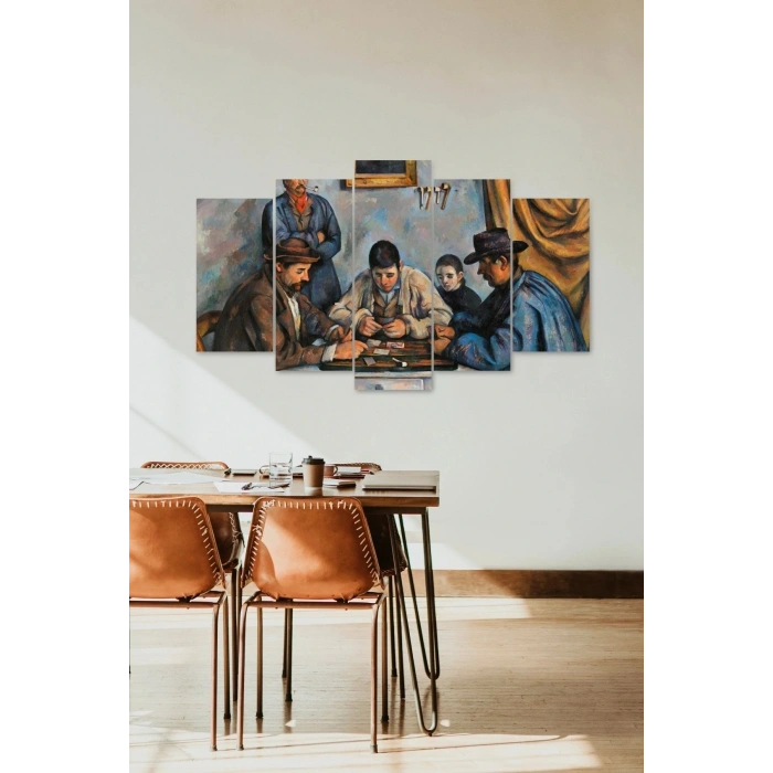Dostoyevski Kumarbaz Masa 5 Parçalı Mdf Tablo 60 x 100