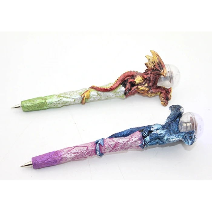 Dragon Polyester Light-Up Ballpoint Pen