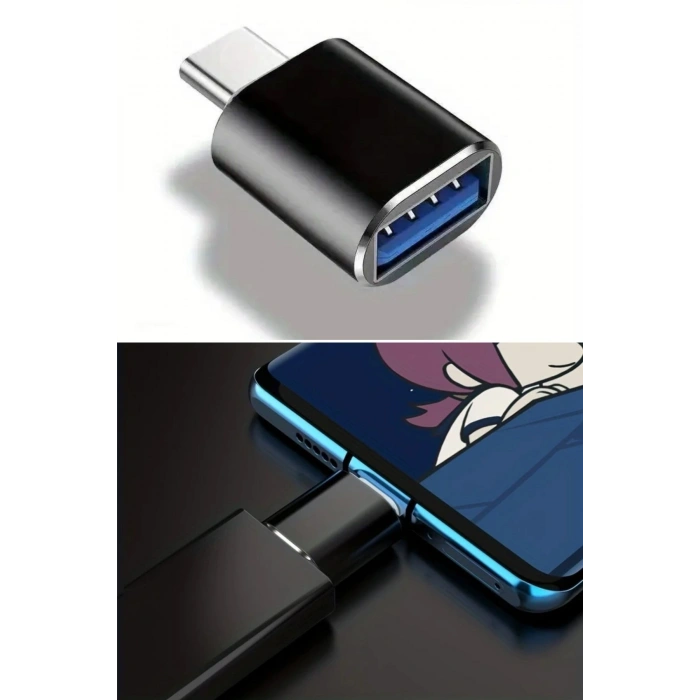 Durukar® 1 Adet Usb to C Adaptor Dişi Çevirici Dönüştürücü Adaptör