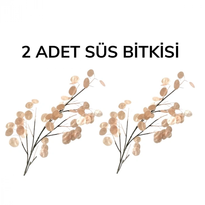 Durukar® 100 cm Dekoratif Dallı Sedef Ağacı Çiçeği Yapay Sahte Süs Bitkisi