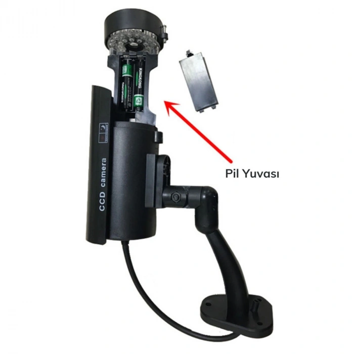 Durukar® %100 Gerçekçi İç ve Dış Mekan İçin Sahte Güvenlik Kamerası