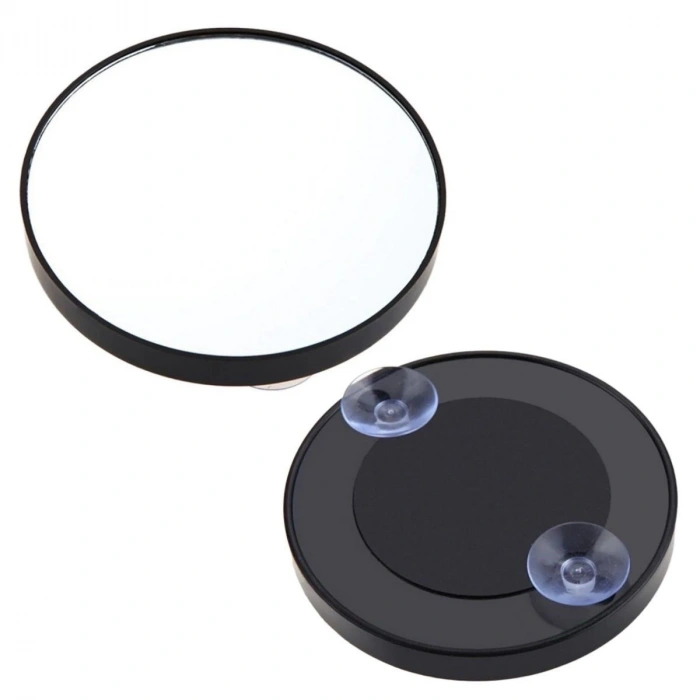 Durukar® 10x Büyüteçli Vantuzlu Pratik Kullanışlı Makyaj Lens Traş Aynası