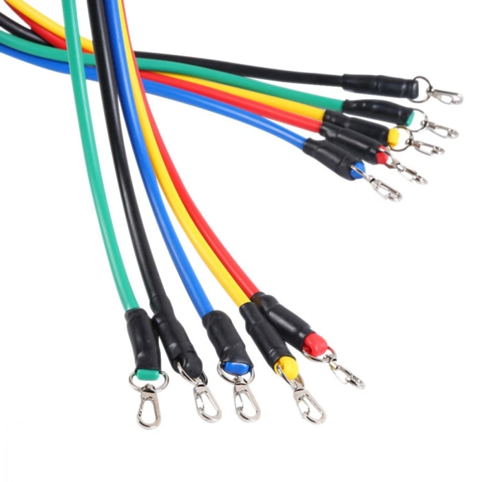 Durukar® 11 Parça Lateks Egzersiz Bandı Çekme Halatı Egzersiz Seti