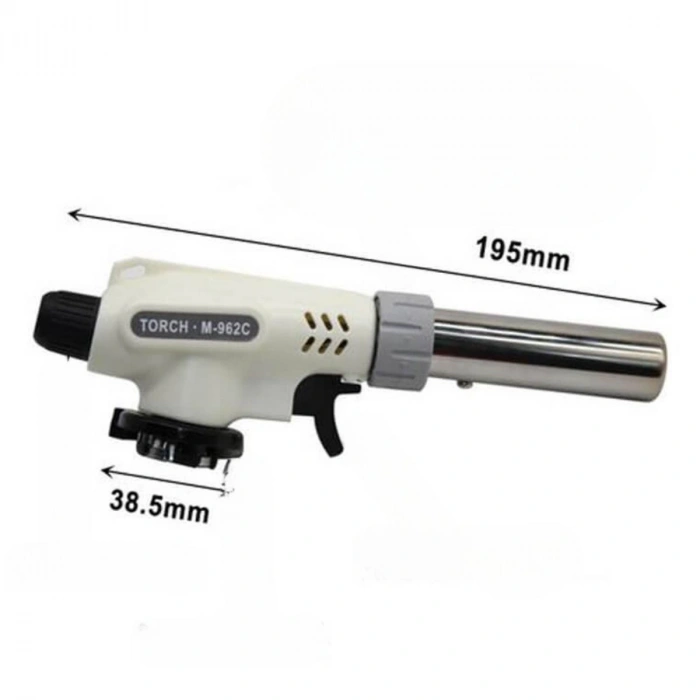 Durukar®  1300°C Çok Amaçlı Gaz Torch Çakmak - Mutfak, Mangal, Lehimleme Pürmüz Alev Tabancası