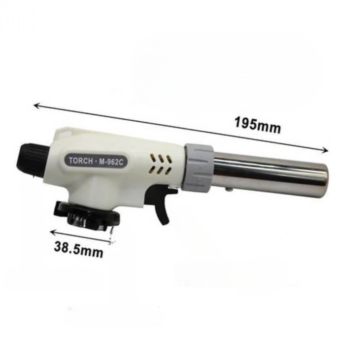 Durukar®  1300°C Çok Amaçlı Gaz Torch Çakmak - Mutfak, Mangal, Lehimleme Pürmüz Alev Tabancası