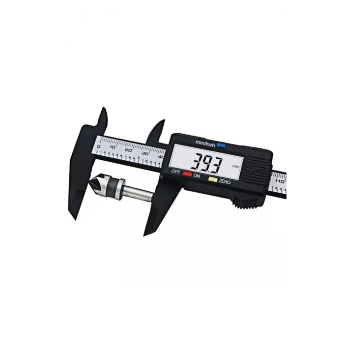 Durukar® 150 Mm Dijital Kumpas Elektronik Fiber Karbon Kaplı Plastik - Kumpas