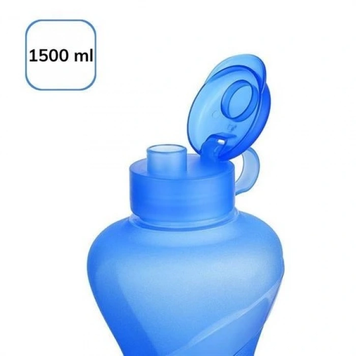 Durukar® 1500ML Kapasiteli Sporcu Tipi Suluk Pratik El Matarası