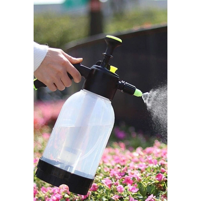 Durukar® 2 Başlıklı Oto Köpük, Su Püskürtme ve Bitki Bakım Sulama Aleti Oto Yıkama Spreyi 2 Litre