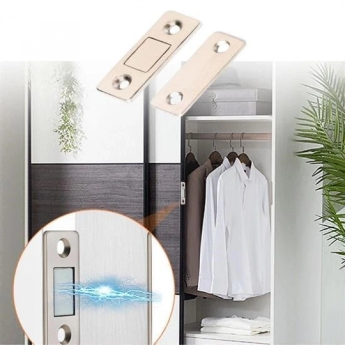 Durukar® 2 Pairs Multi-Purpose Door Cover Cabinet Drawer Furniture Stopper Closer Magnets