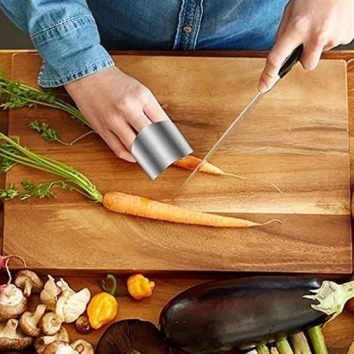 Durukar® 2li Metal Finger Protector Fast and Safe Cutting Stainless Steel Protective Apparatus