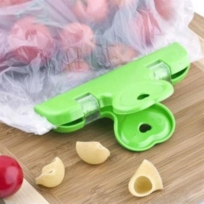 Durukar® 2-Piece Practical Bag Package and Bag Sealing Clip with Locking Clamp