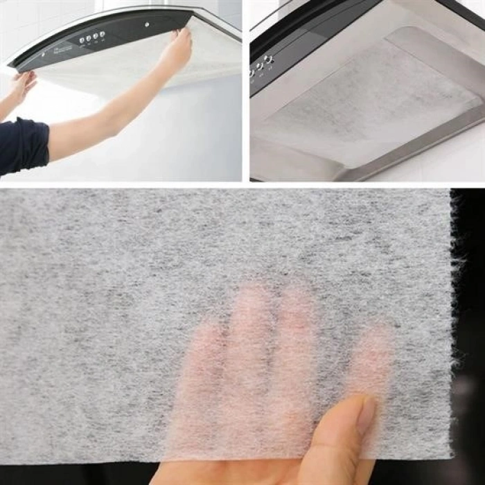 Durukar® 2 Piece Oil Absorbing Smoke Preventing Practical Kitchen Hood Protective Durable Replacement Filter 45x90cm