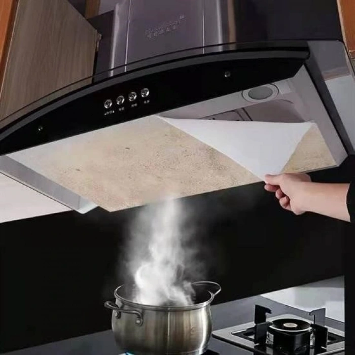 Durukar® 2li Yağ Emici Duman Önleyici Pratik Mutfak Davlumbaz Koruyucu Dayanıklı Yedek Filtre 45x90cm