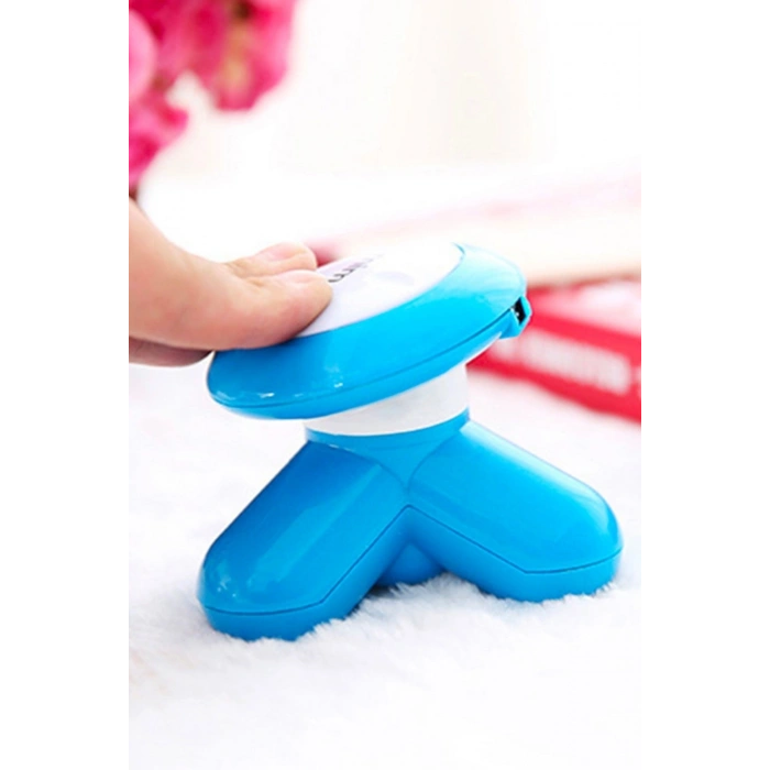 Durukar® 3 Başlıklı Titreşimli USB Şarjlı Mini El Masaj Aleti