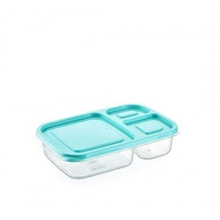 Durukar® 3 Compartment Food Carrier Practical Easy Food Diet Storage Container