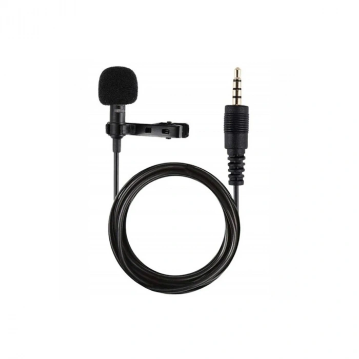 Durukar®  3.5mm Jak 1.5 Metre Double Mikrofon - Siyah