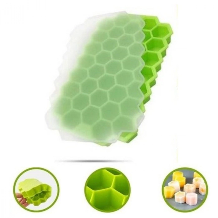 Durukar® 37-Compartment Silicone Honeycomb-Shaped Ice Tray