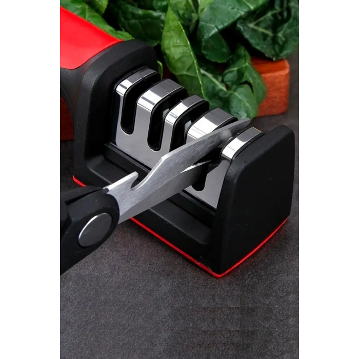 Durukar®  4 Aşamaları Kaymaz Taban Hızlı Bıçak Makas Bileme Aracı