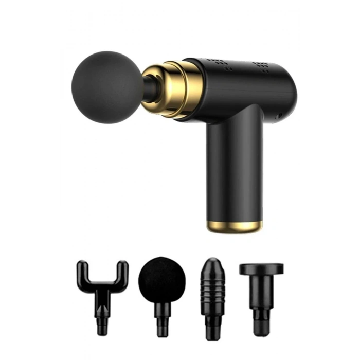 Durukar® 4 Başlıklı USB Şarj Olabilen Masaj Tabancası