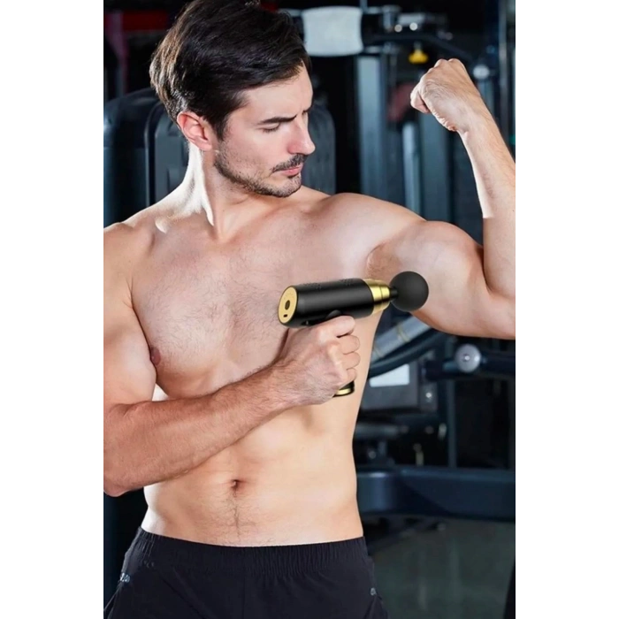 Durukar® 4 Başlıklı USB Şarj Olabilen Masaj Tabancası