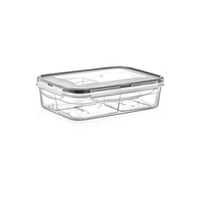 Durukar® 4-Compartment Leak-Proof Gasketed Locking Lid 1 Liter Food Storage Container -LC520