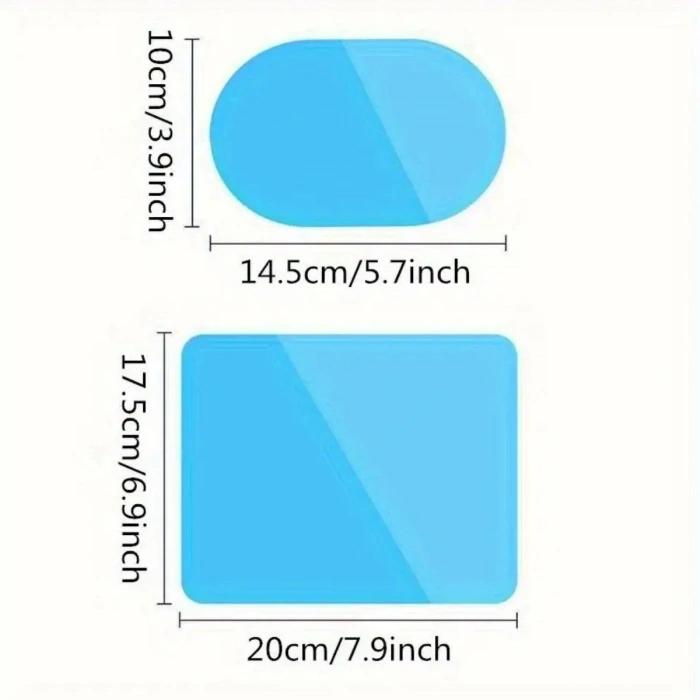 Durukar® 4 Parça Yan Aynalar ve Yan Camlar İçin Araç Ayna Yağmur Kaydırıcı ve Cam Buğu Önleyici Film Seti